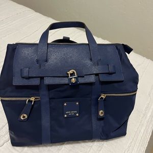 Navy Blue Henri Bendel Jetsetter convertible Backpack